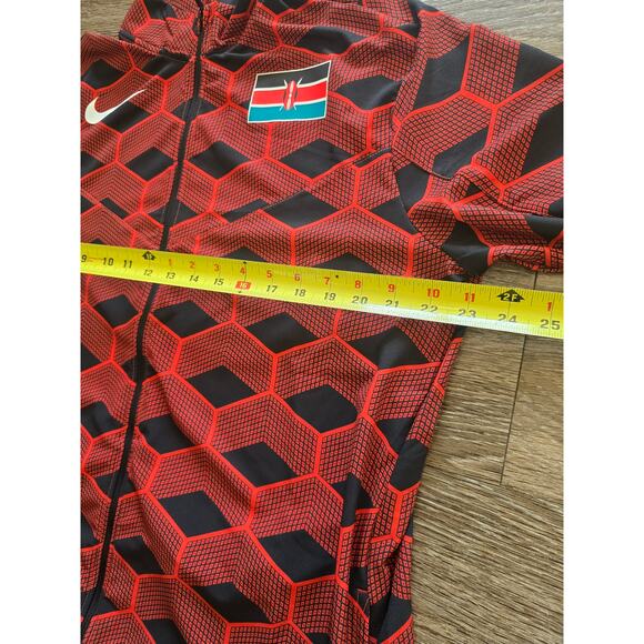 Nike Team Kenya Shieldrunner Jacket XL Red & Black Full‑Zip NWOT World Cup - Picture 8 of 10